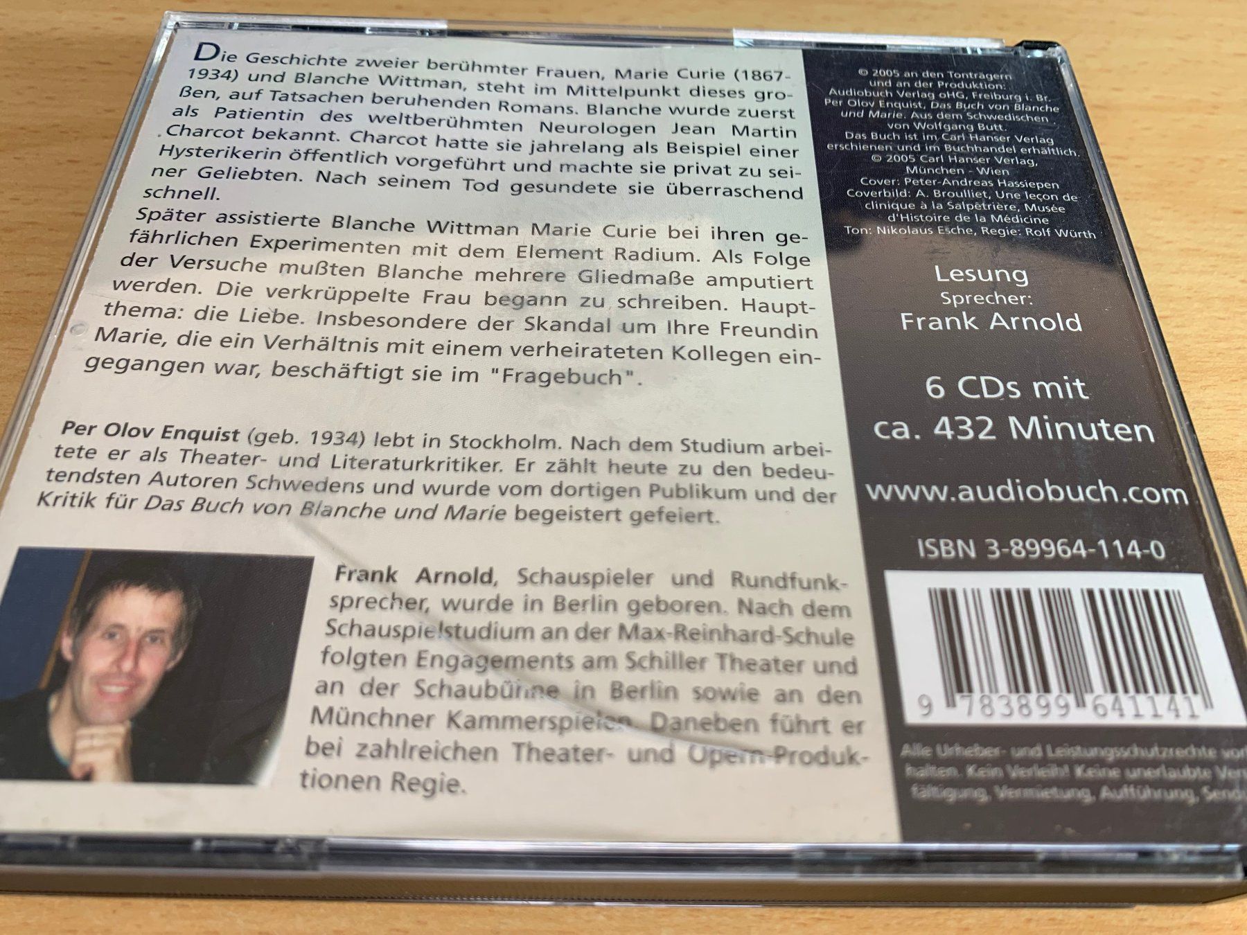 Audiolibri: Per Olov Enquist - Das Buch Von Blanche Und Marie – Usato da Rikon im Tösstal venduto da Alpenmutz 1