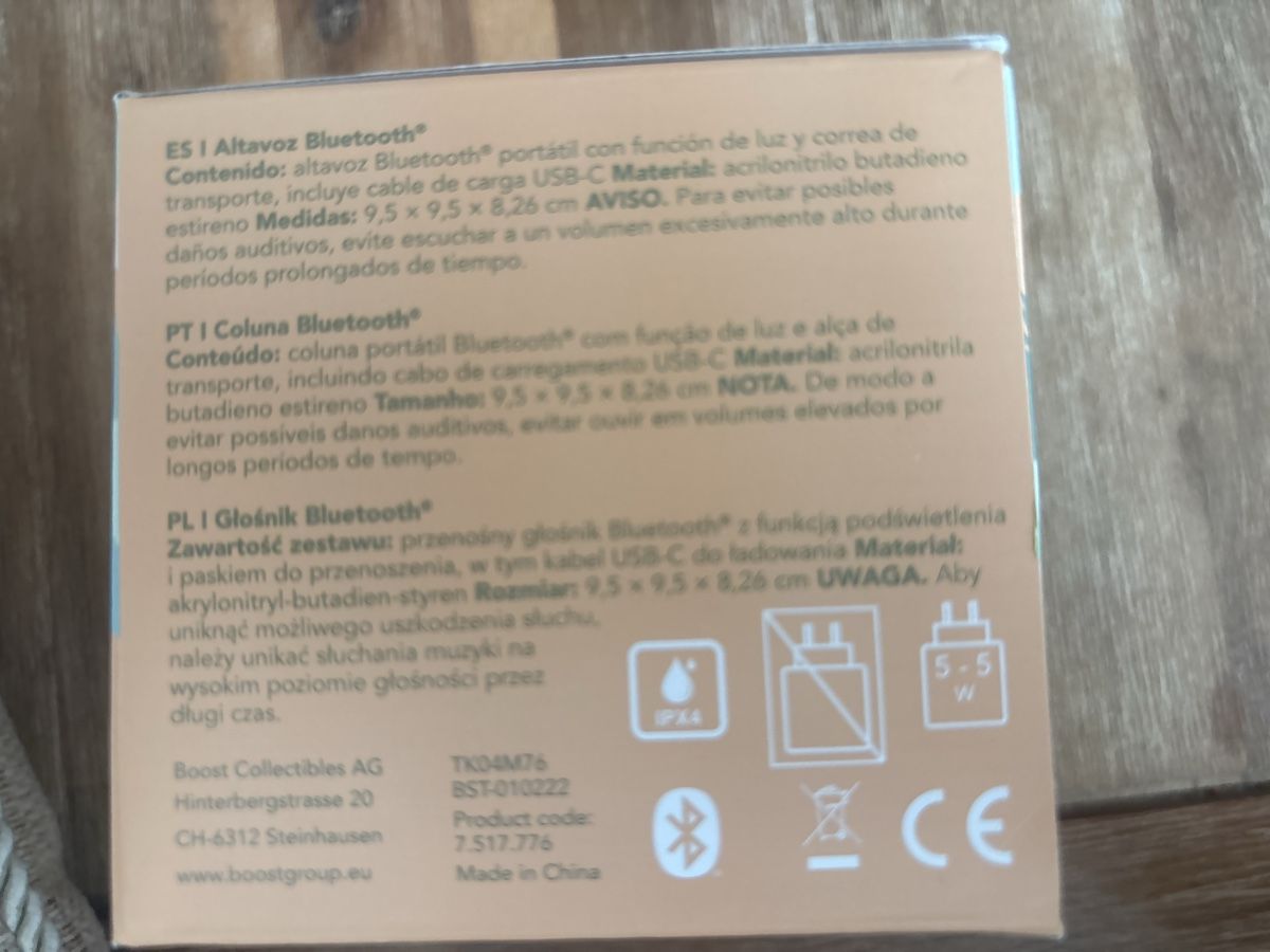 Casse acustiche: Bluetooth Lautsprecher inkl. Ladekabel neu – Nuovo e nell'imballaggio originale da Wallisellen venduto da ASZT 6