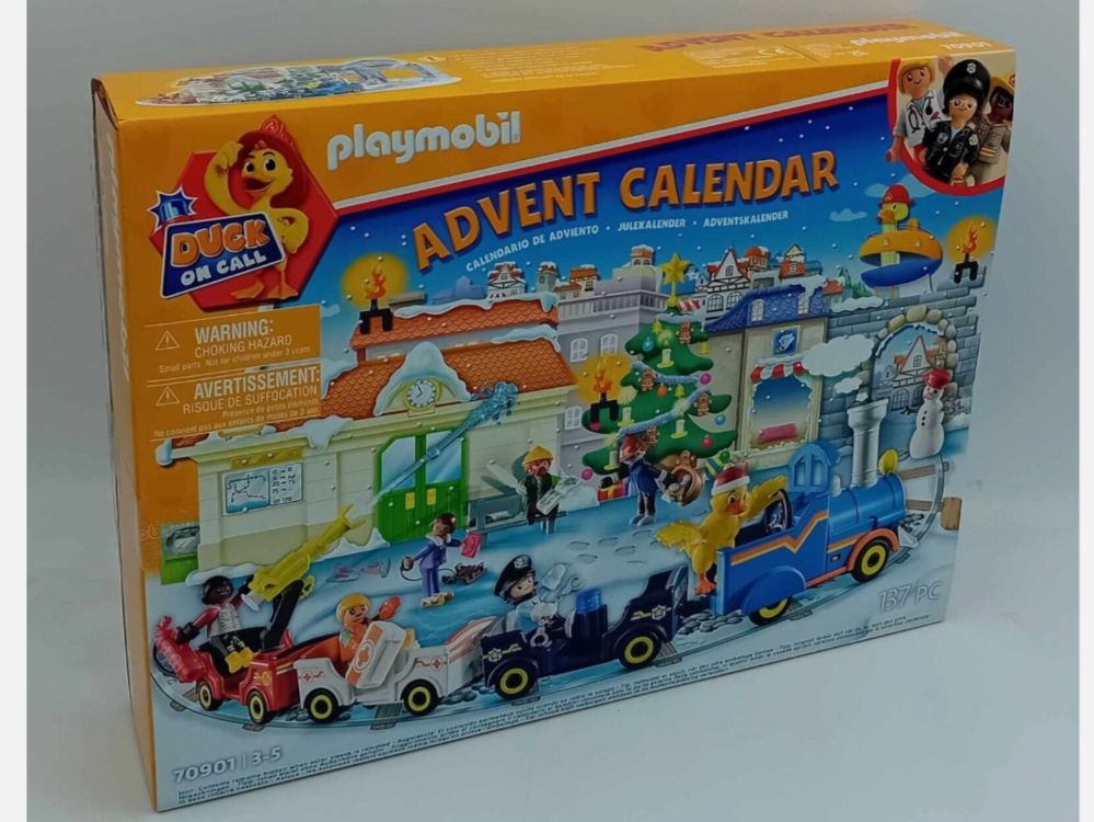 Playmobil Christmas 70901 pas cher, Calendrier de l'Avent Playmobil 2022 - Duck on Call