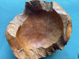 Holzschale Wurzelholz-Dekoschale, Unikat, rustikal