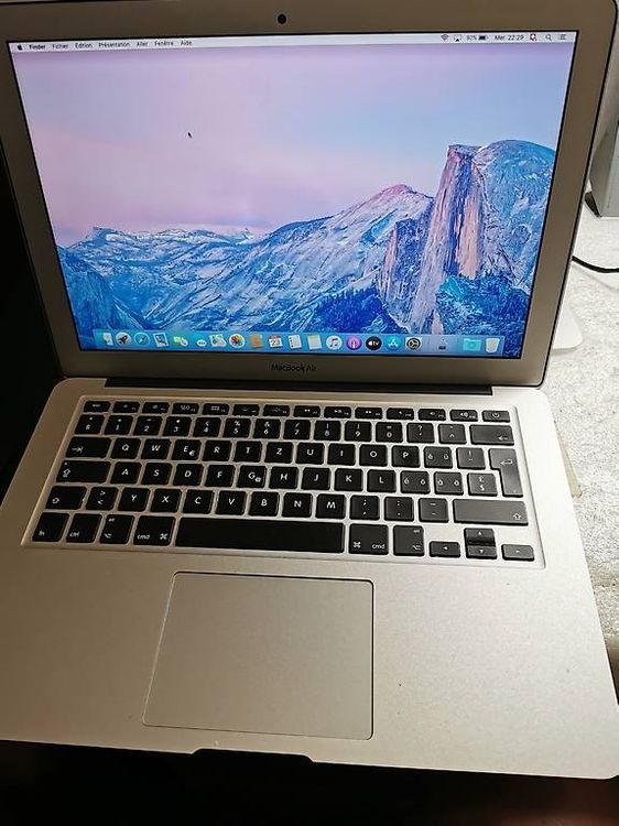 Notebook: MacBook Air 13 Mi-2012 SSD 256Go  RAM 4Go Office 2019 – Usato da Lausanne venduto da Dukco