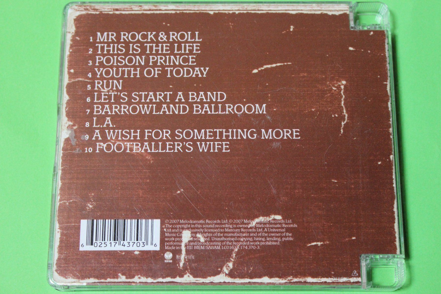 CDs: AMY MACDONALD - THIS IS THE LIFE CD 2007 – Gebraucht aus Tübach von JamesStone 2