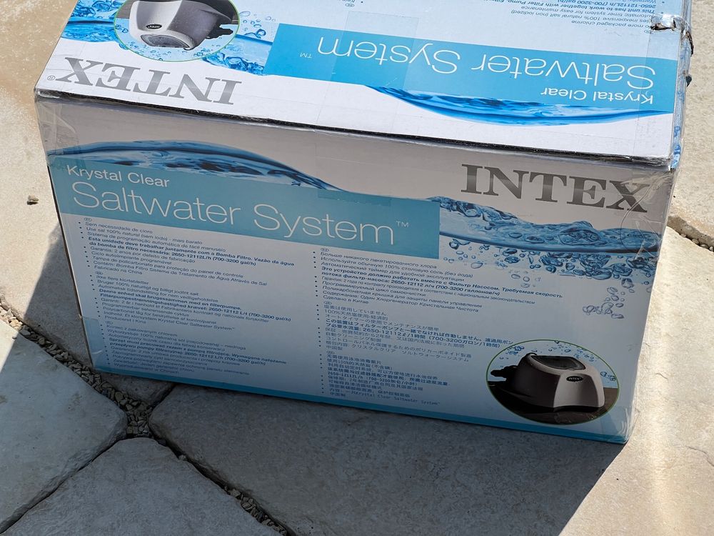 Intex Kristal Clear Saltwater system NEU OVP (Neu und originalverpackt ...