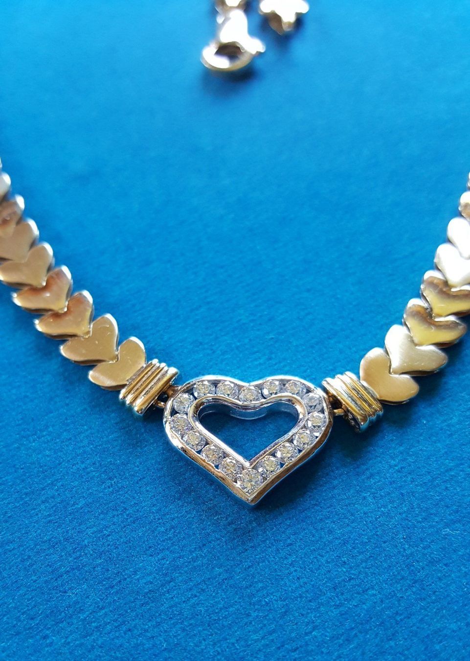 Catenine: Massiv 585 Gold Collier Mit Steine – Usato da Wald ZH venduto da Aniade 5