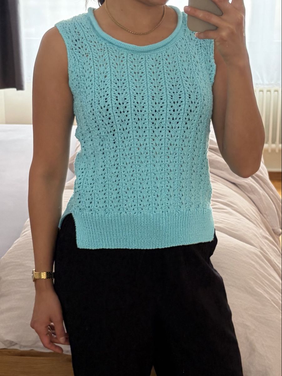Top: Damen Stricktop Gr.S – Usato da Bern venduto da Schagunia 2