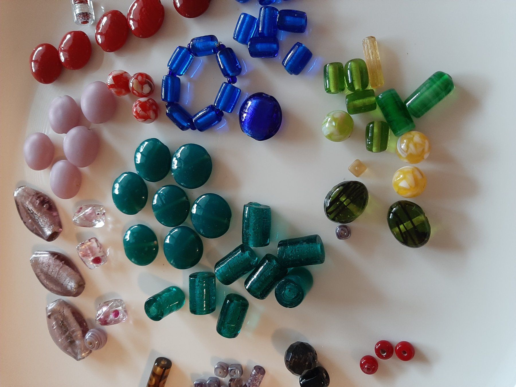 Perlen (unechte): Diverse Glasperlen! – Gebraucht aus Allschwil von Weyli18 1