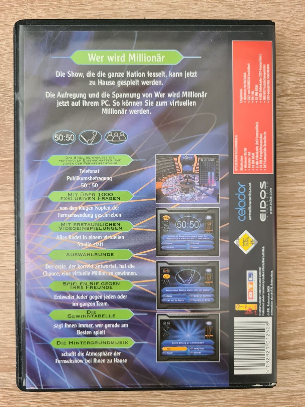 Giochi: Wer wird Millionär (German Cover) - PC – Usato da Carouge GE venduto da Gasco 1
