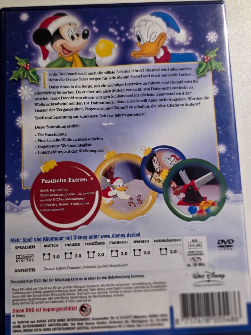 Tutti i DVDs: Weihnachten mit Disney Stars DVD – Usato da Niederbipp venduto da Tamara15101995 1