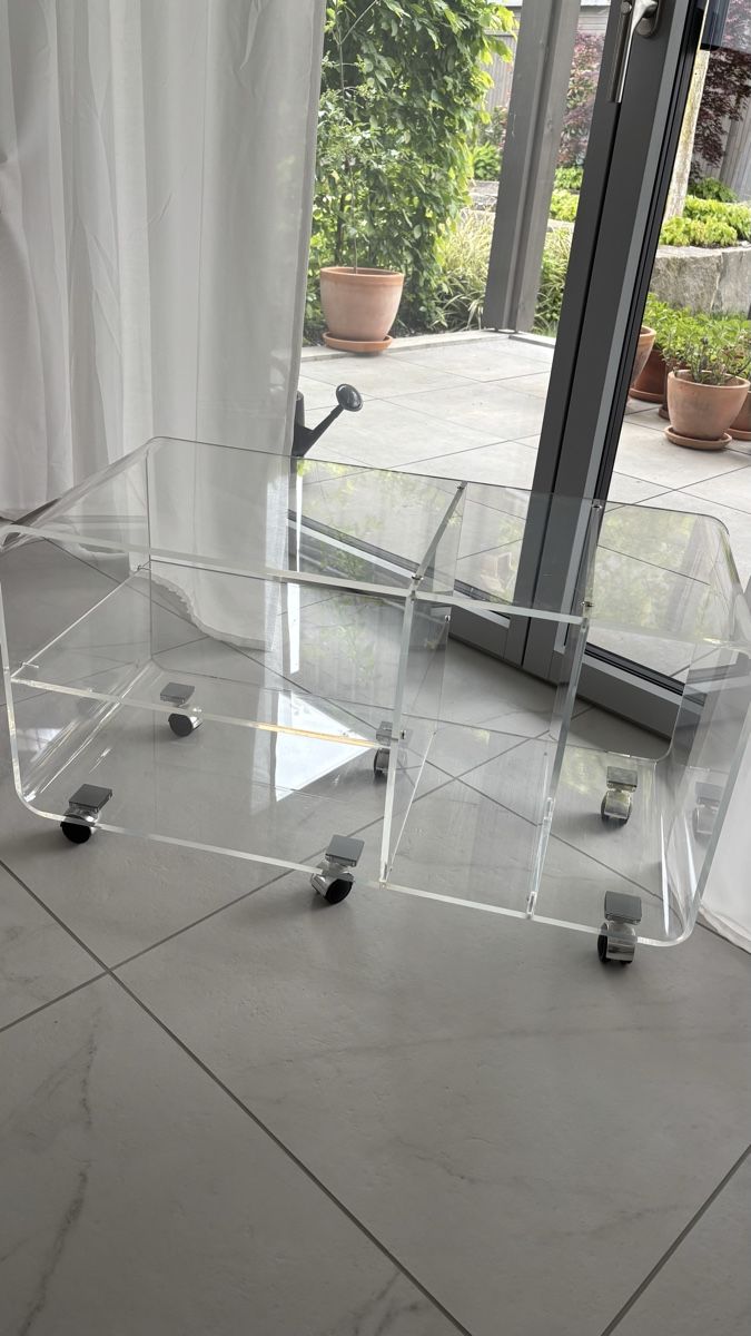 Cassettiere: Sideboard vintage Plexiglas – Usato da Seengen venduto da sa_land