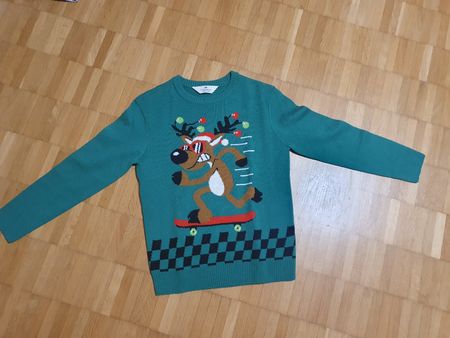 Weihnacht Pullover grösse 134-140 