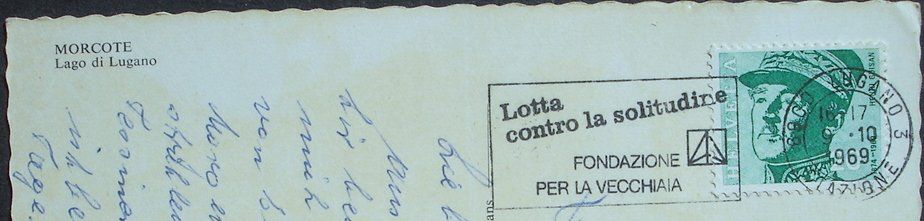 Cartoline postali: MORCOTE – Usato da Jona venduto da philajona 1