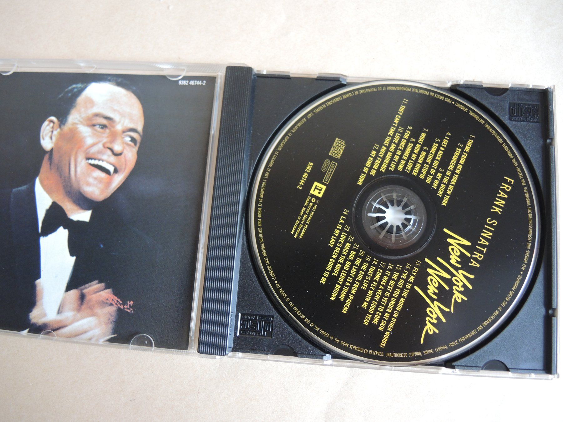 CD: Frank Sinatra - New York New York - CD – Usato da Rorschach venduto da maeck8 1