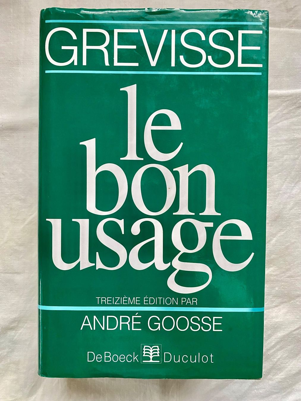 Libri: Wörterbuch le bon usage/ Grevisse – Usato da Effretikon venduto da marcelmaxime