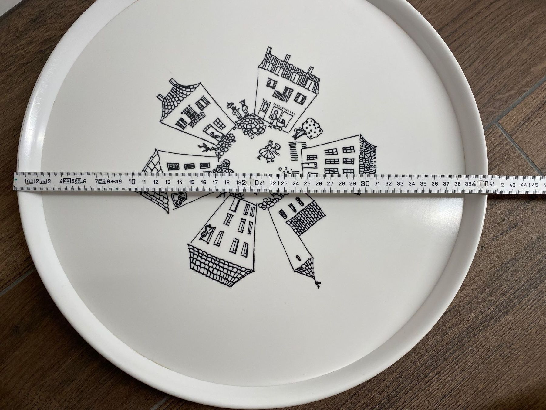 Piatti: Perstorp Teller Isolit sweden weiss ca. 41 cm – Usato da Pratteln venduto da a23_j2gs 4