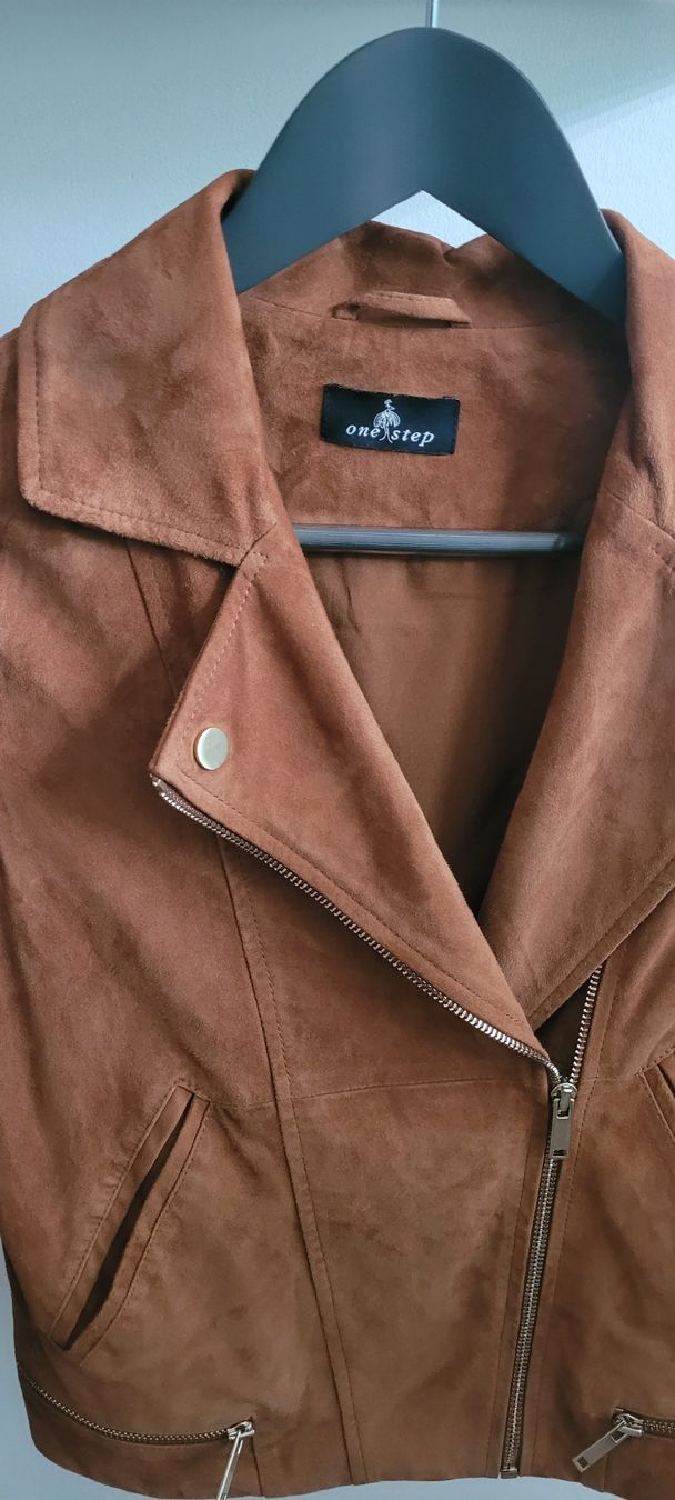 Giacche: Veste en daim One Step taille 36 – Usato da Sion venduto da likaloba 3