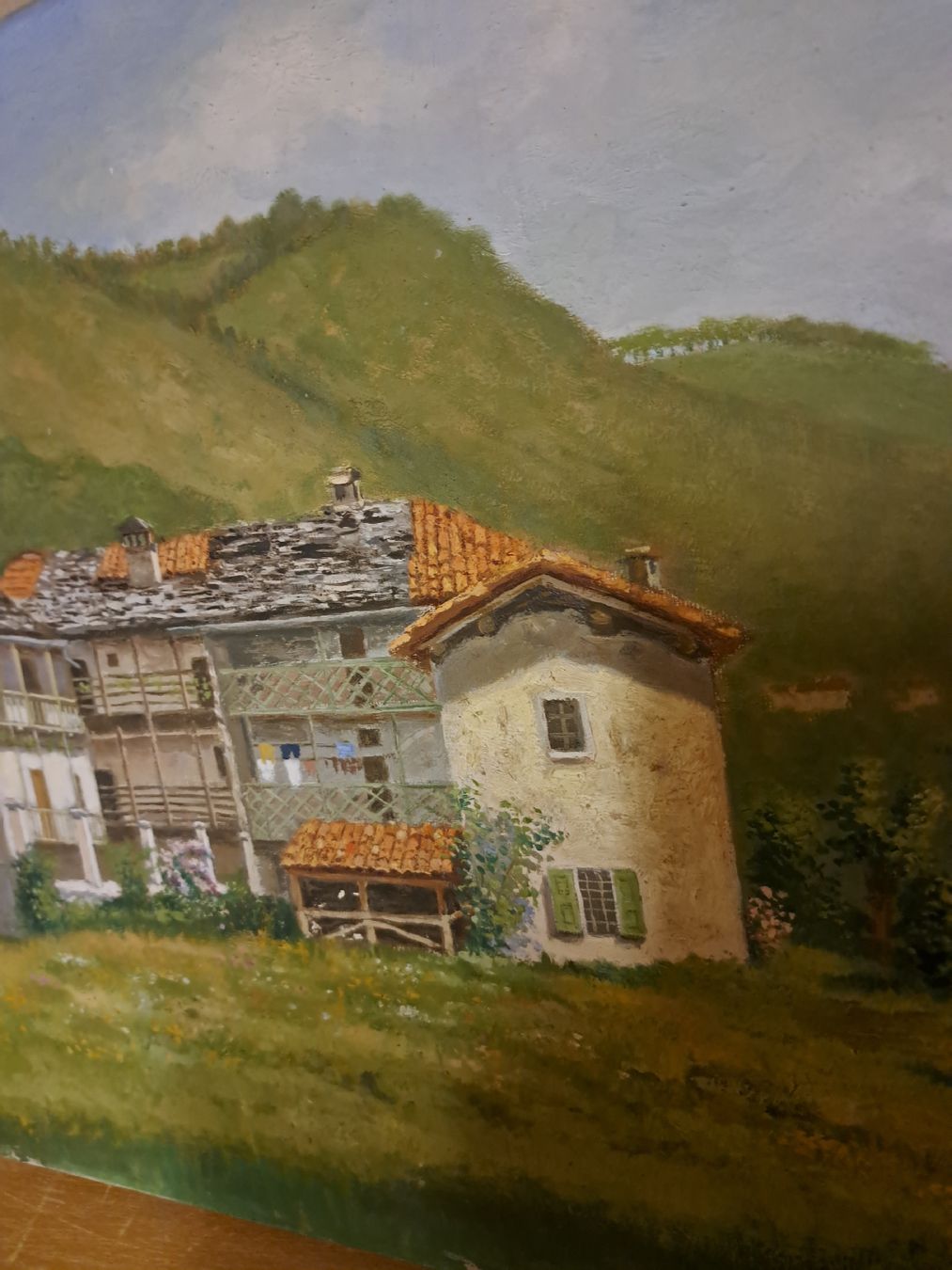 Dipinti: O.Boschetti Ölgemälde Landschaft Tessin signiert  – Usato da Grossdietwil venduto da hufi10 2