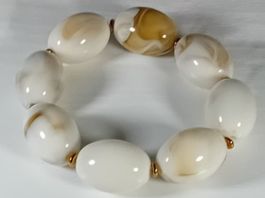 armband modeschmuck,,beige