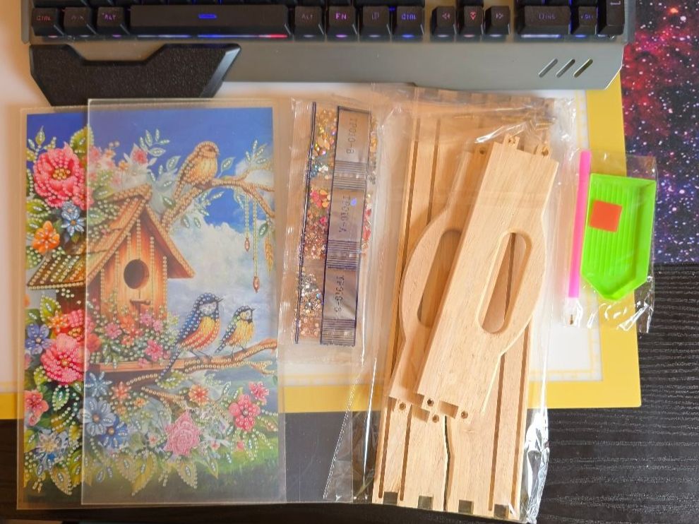 Kit bricolage: DIAMOND PAINTING TABLETT – Nuovo e nell'imballaggio originale da Dintikon venduto da bonita099