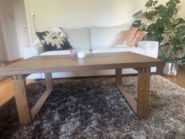 Massiver Eichholz- Couchtisch