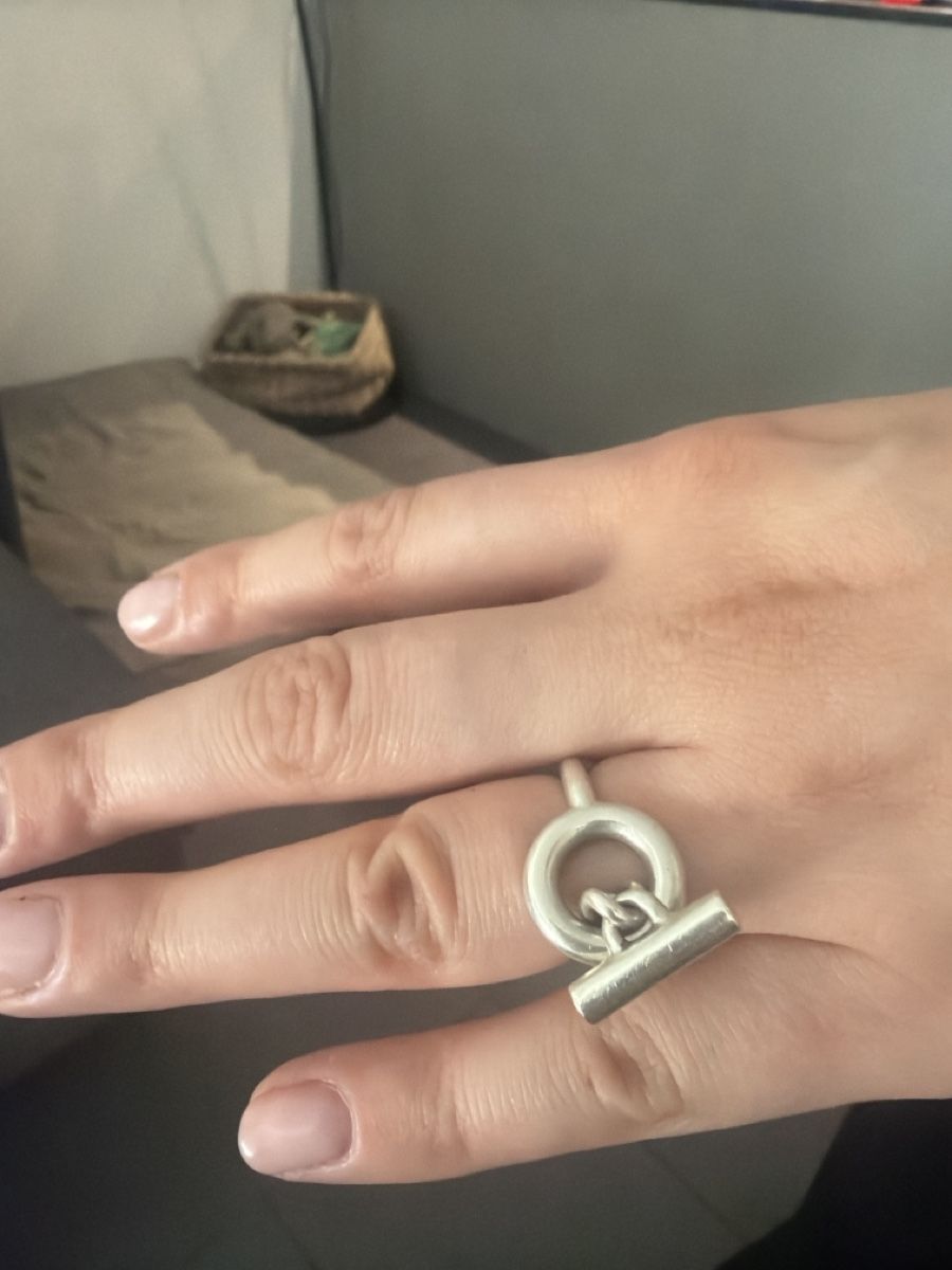 Hermès Anelli: Bague hermès argent - taille 51  – Usato da Yverdon-les-Bains venduto da ame_7f2x 2