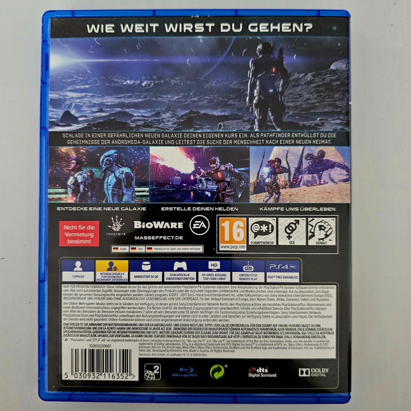 Sony Giochi: Mass Effect Andromeda (PS4) – Usato da Holziken venduto da Miglioregamesnmore 1