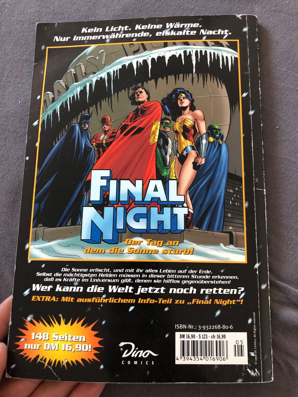 Fumetti: DC sonderband, JLA-Final Night, dino comics – Usato da Basel venduto da LukasLiederer 1