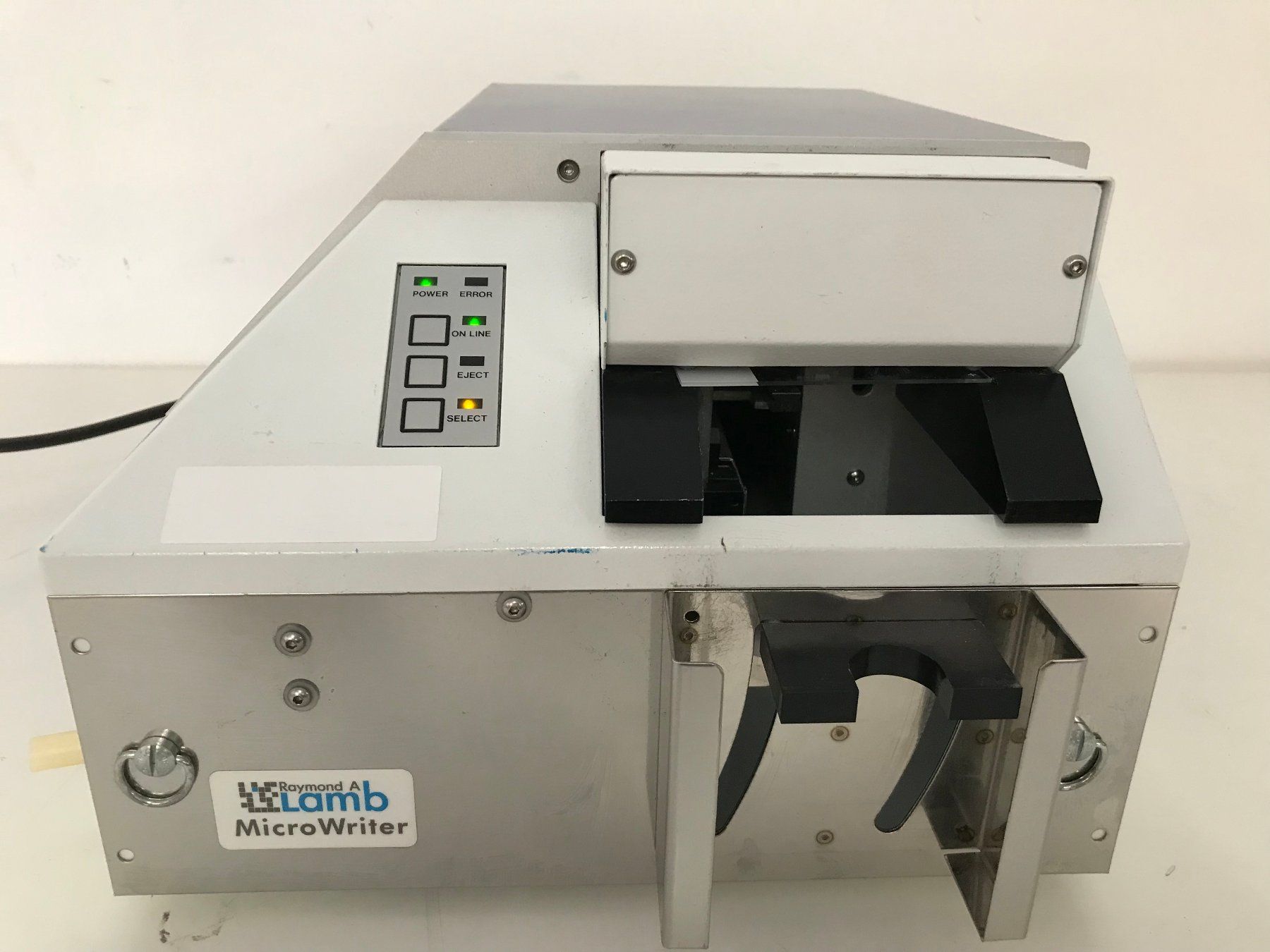 Tutte le macchine: Thermo Scientific Raymond Lamb MicroWriter Slide Labeler – Usato da Niederdorf venduto da LeptonAG_Labor 4