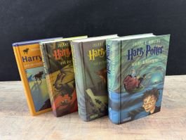 Harry Potter Bände set. 3 davon 1 Auflage, first print 