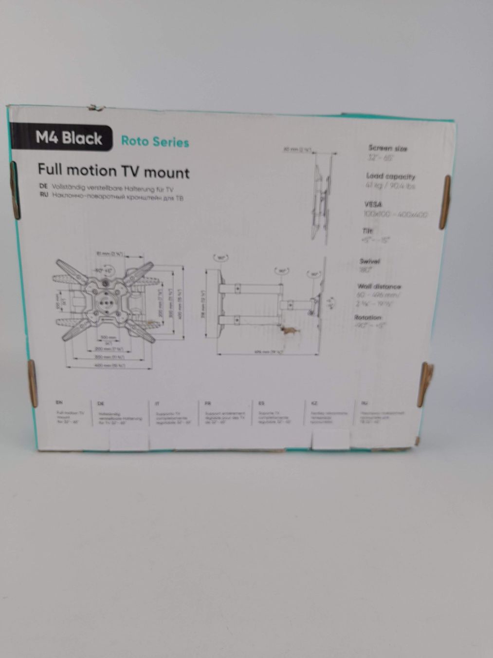 Wandhalterungen: ONKRON TV Wandhalterung M4R 32"-65" – Neu (gemäss Beschreibung) aus Liebefeld von Restwert_Liebefeld 2