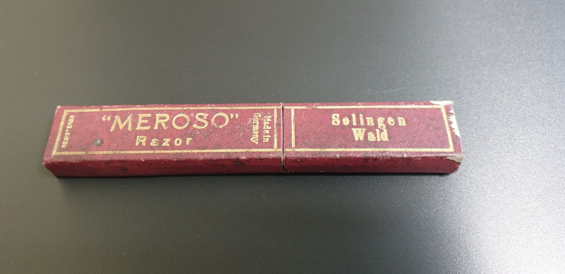 Rasoi & Lamette da barba: Meroso razor Solingen wald – Usato da St-Sulpice VD venduto da Miwix 3