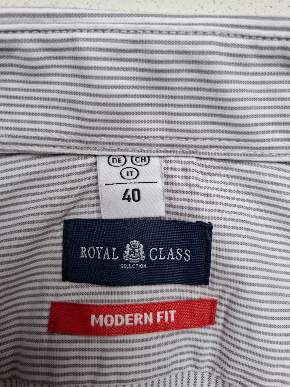 Camicie: Herren Hemd Modern Fit, Royal Class Selection, Gr. 40 – Nuovo (secondo la descrizione) da Zürich venduto da Romi169 3