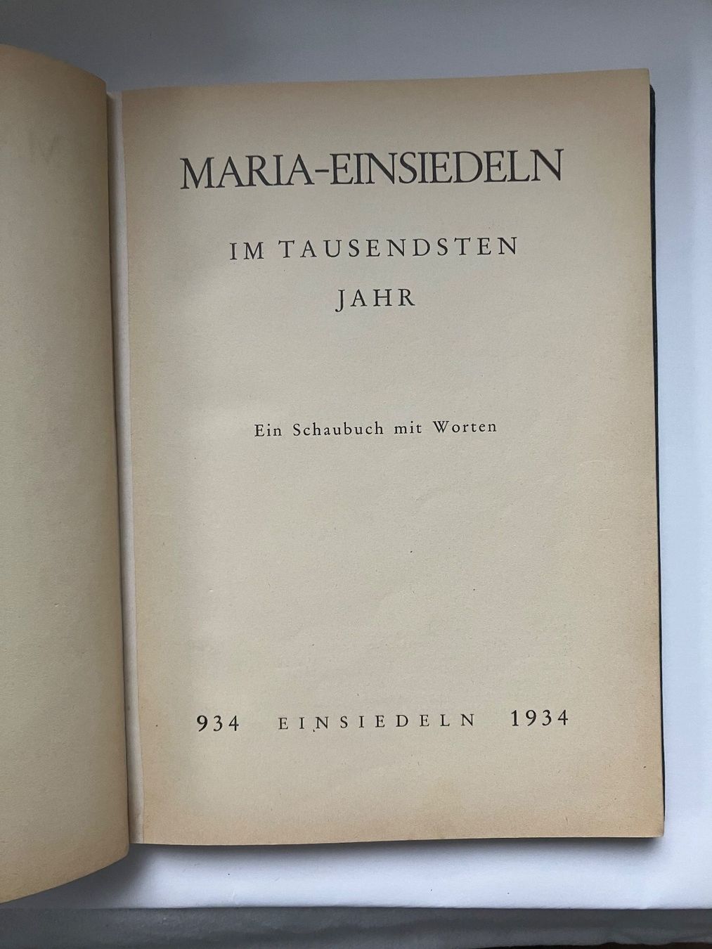 Libri: Maria-Einsiedeln im Tausendsten Jahr – Usato da ZUERICH venduto da Carolus1 1