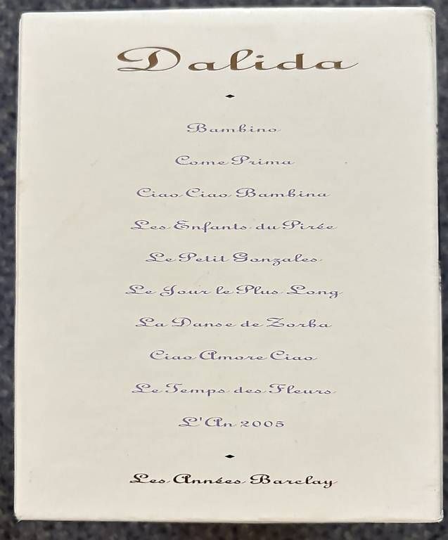 CD: Dalida. Coffret "Les Années Barclay": 10 CDs – Nuovo (secondo la descrizione) da Wallisellen venduto da pie_mf67 2