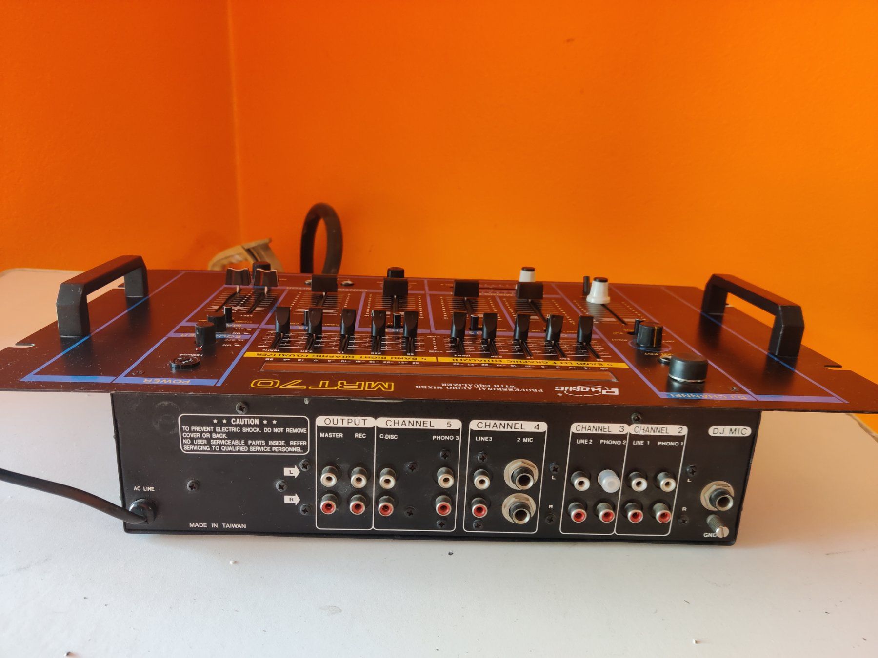 Console di mixaggio: PHONIC PRO AUDIO MIXER  MRT 70 – Usato da Viganello venduto da XTECHSTOREX 7