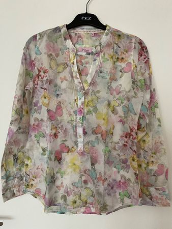 Emily van den Bergh Bluse Gr 34 feine Baumwolle