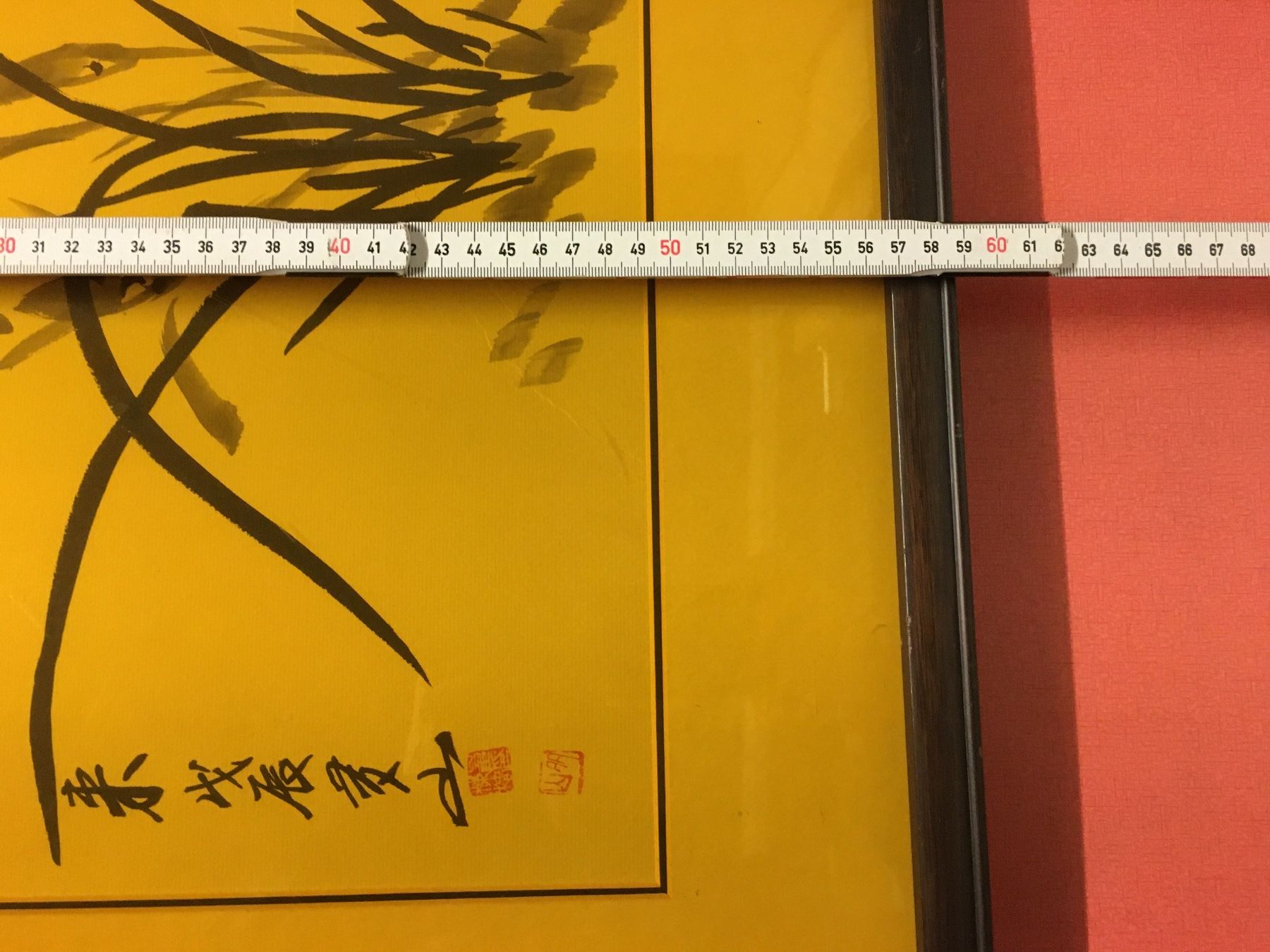 Foto & Immagini: Chinesische Bild, Liz, Gravur ? Eingerahmt, Hinter Plexiglas – Usato da Lanzenhäusern venduto da vic63 7