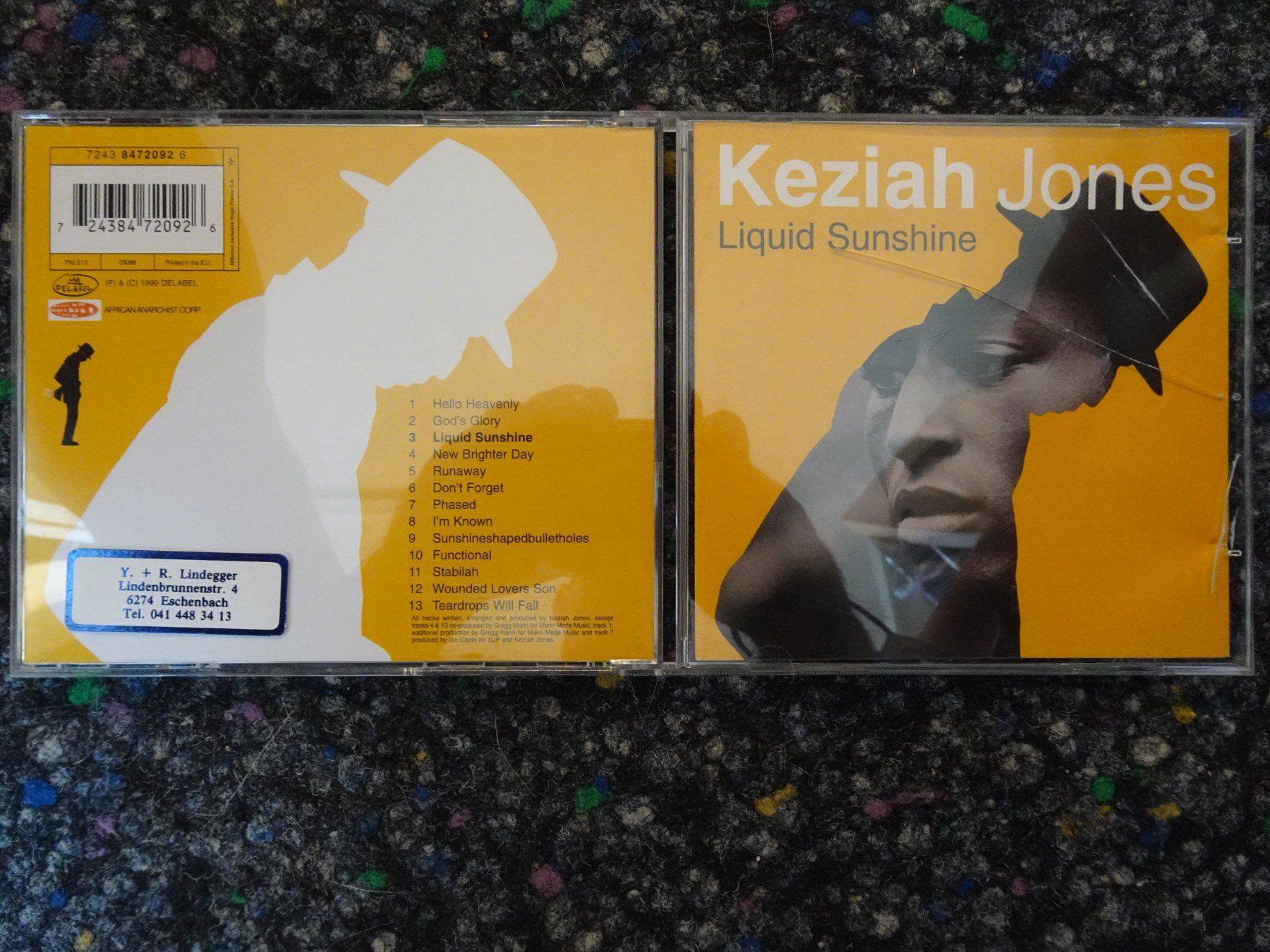 CD: CD : Keziah Jones – Usato da Lotzwil venduto da Kiddis