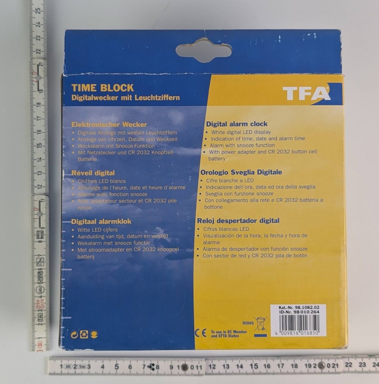 Sveglie: Uhr mit Wecker inkl. Verpackung, wie neu – Nuovo (secondo la descrizione) da Zürich venduto da 1.Simon 1