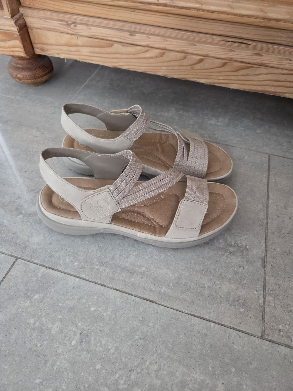 Rieker Scarpe da donna: schöne, bequeme Sandalen, Rieker – Nuovo (secondo la descrizione) da Wiesendangen venduto da Sinhuk 1