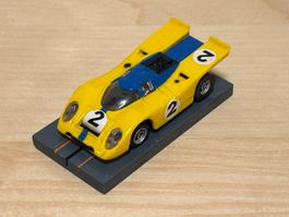 Faller/Aurora AFX Porsche 917K #2 gelb/blau