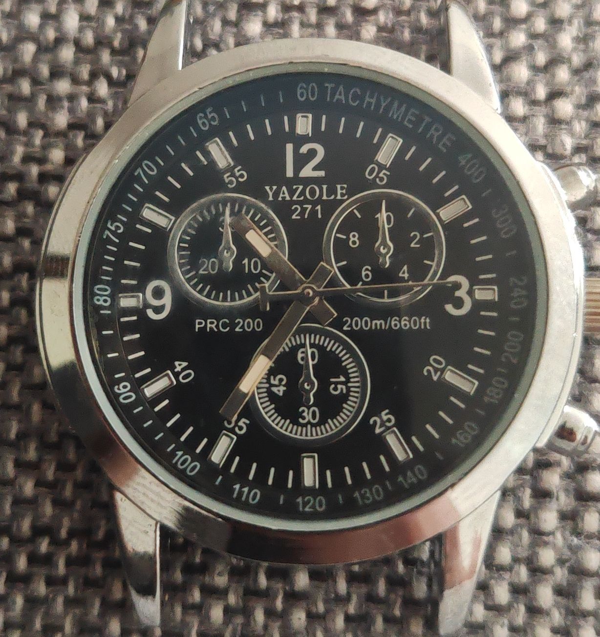Orologi: Yazole PRC 200 Chronograph Herren Uhr  – Difettoso da Horgen venduto da GranitM