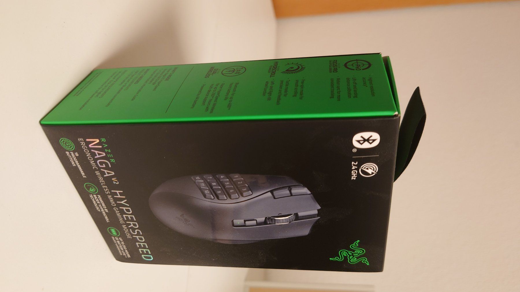 Razer Mouse: Razer NAGA v2 Hyperspeed, Wireless Maus – Usato da Volketswil venduto da thedmo_seller 6
