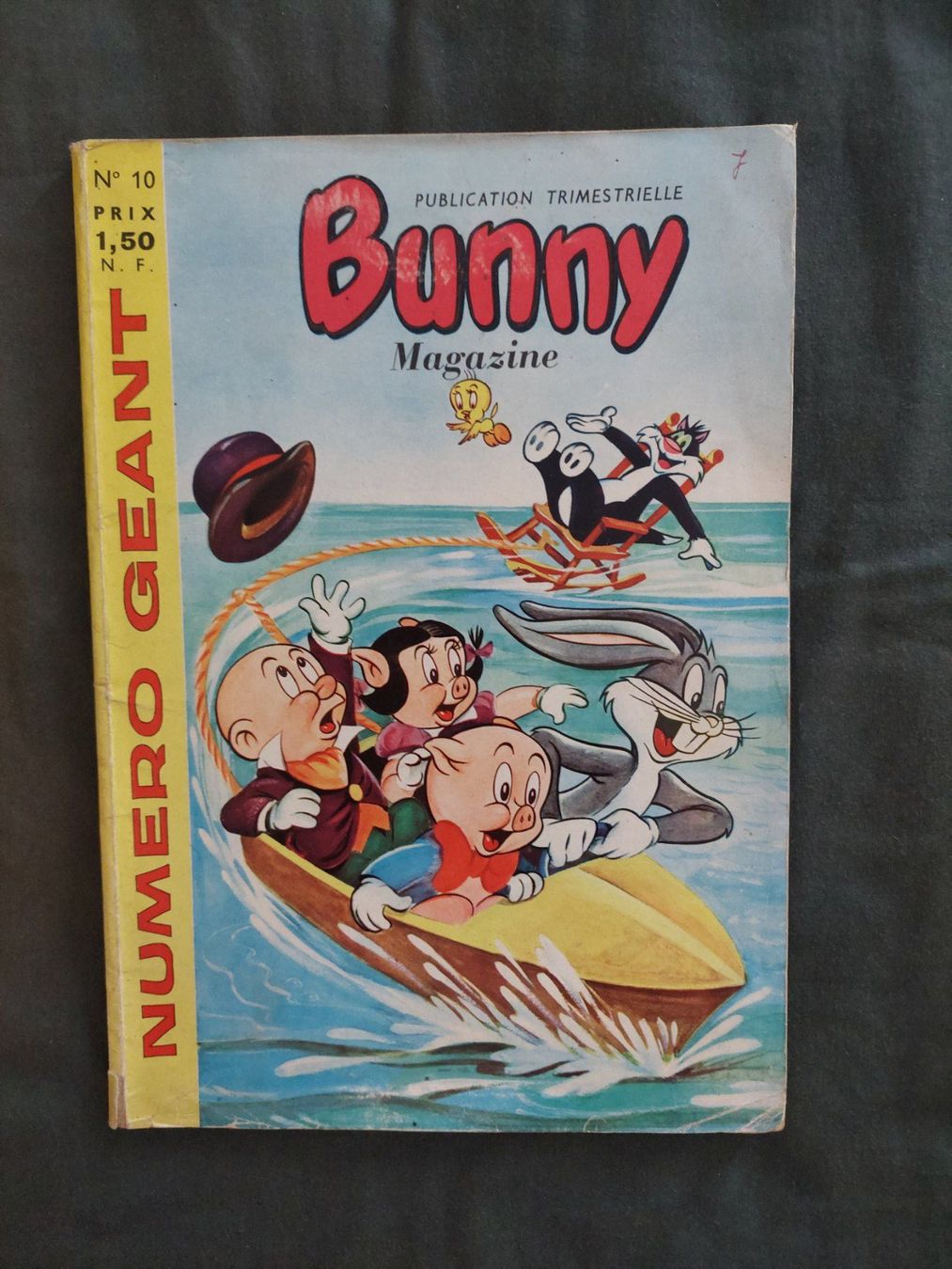 Fumetti: Bunny Magazine No 10 Géant EO 1960 BE+ – Usato da Genève venduto da Blu_BD