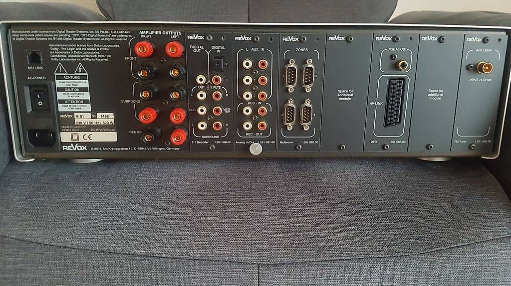 Verstärker: -REVOX-M 51-MODULAR AUDIO VIDEO SYSTEM – Gebraucht aus Hünenberg von revne 3