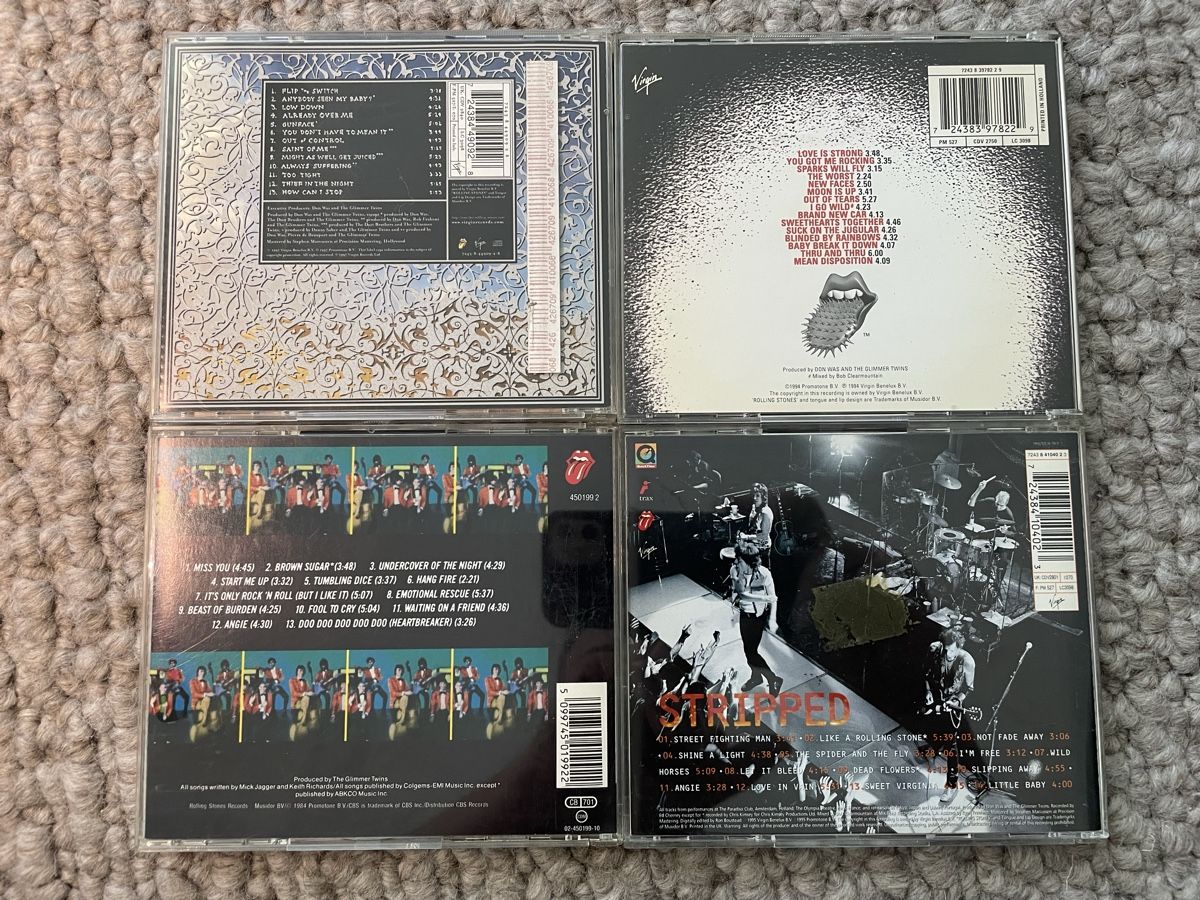 CDs: 4x The Rolling Stones  – Gebraucht aus Reinach AG von trigger7811 1