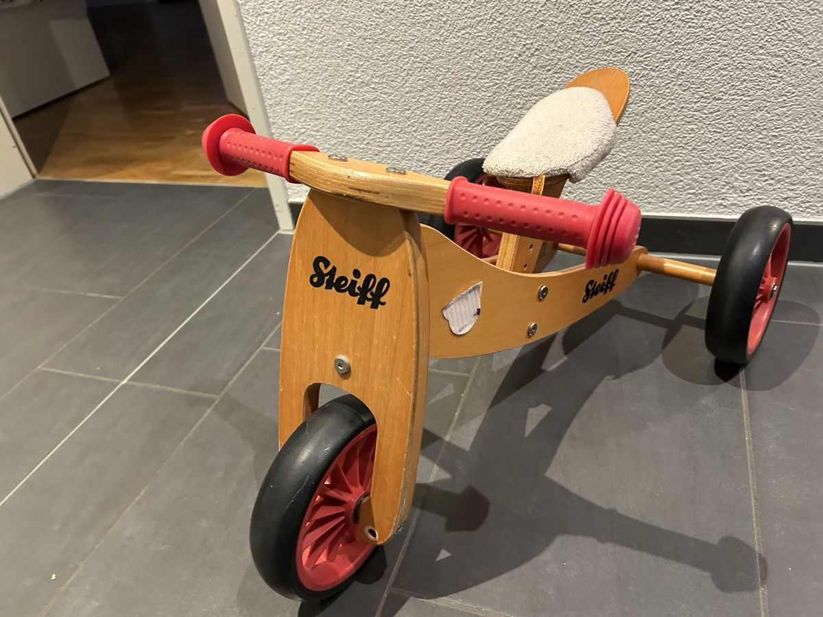 Steiff Fahrzeuge für Kinder: Steiff Dreirad/ Laufrad  – Gebraucht aus Rupperswil von Isana2 3