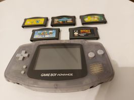 Game Boy Advance Konsole + Spiele Mario