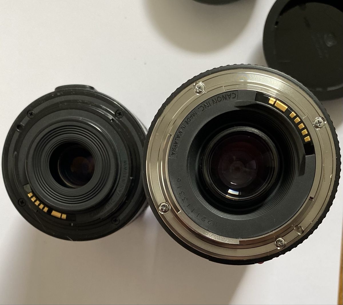 Canon Fotocamera: Canon EOS 1200D Kit mit 2 Objektiven, Tasche, Ladegerät – Usato da Zürich venduto da joyjoy7 6