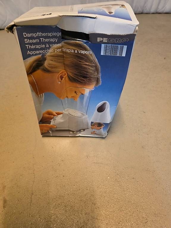 Sonstige Tabakwaren: PEGRO Dampfinhalator / Dampftherapiegerät  mit OVP – Gebraucht aus Brütten von sternefeufi01