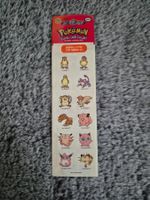 Vintage Pokemon Sticker, ungeöffnet, Sammelobjekt 90er Jahre